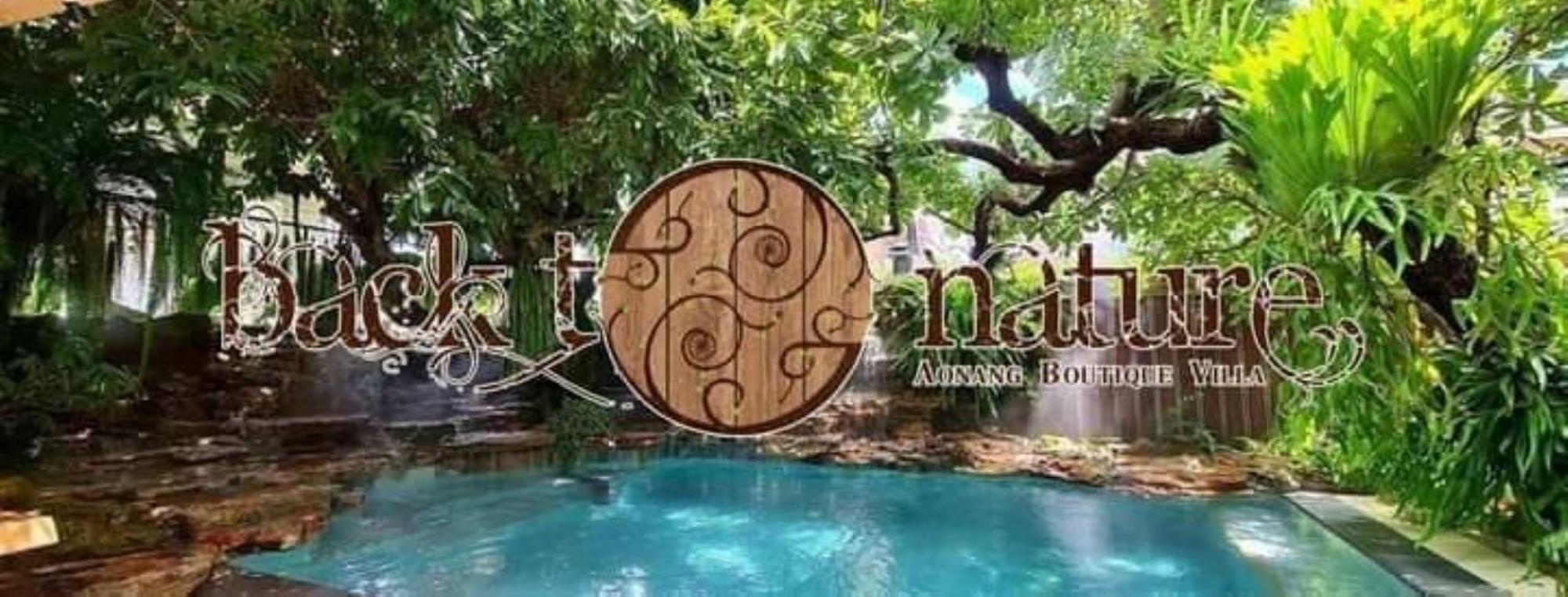 Back To Nature Aonang Boutique Pool Villa Ao Nang Exterior photo